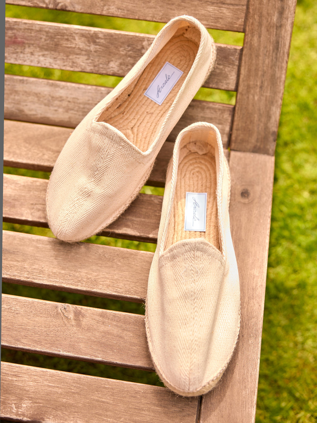 Alpargatas hombre crudo espiga premium Arzalè moda masculina España