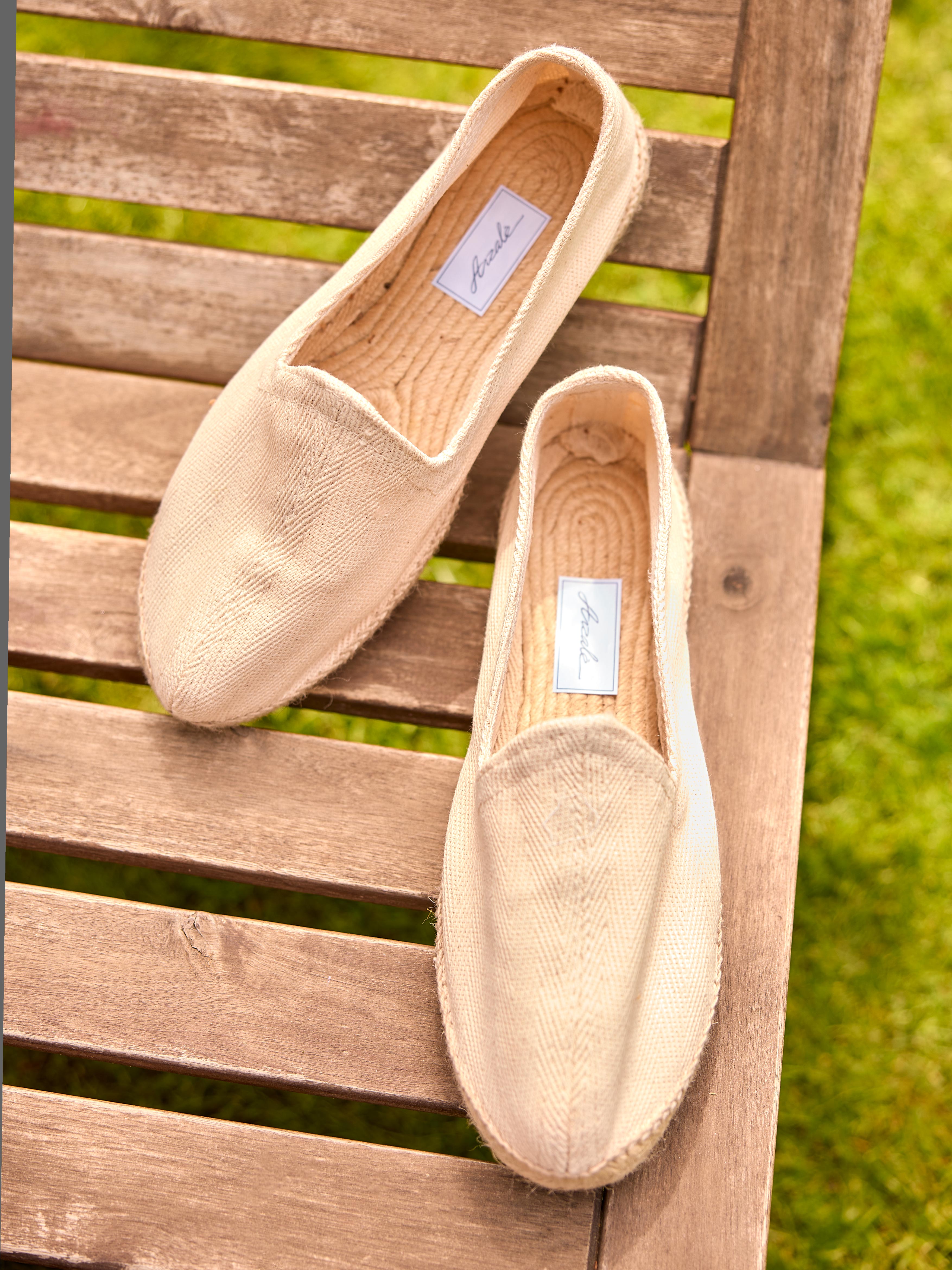Alpargatas hombre crudo espiga premium Arzalè moda masculina España