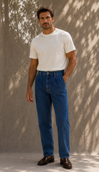 JEANS SARTORIALES DOBLE PINZA