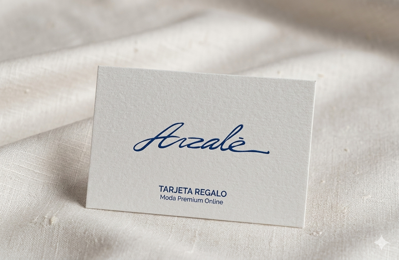 Tarjeta regalo moda premium masculina Arzalè ropa casual elegante España